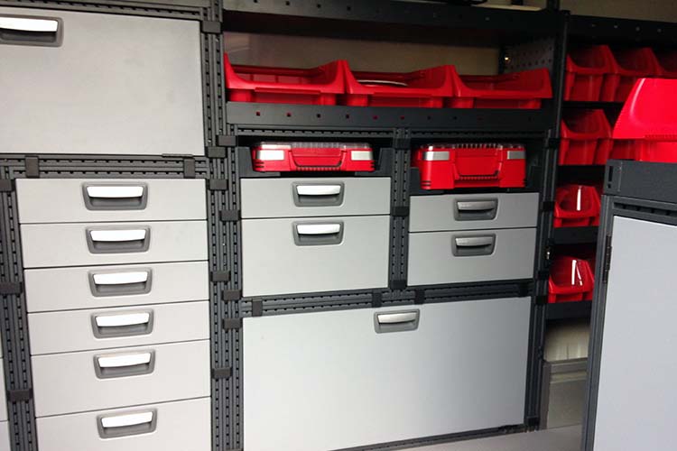 Custom Vehicle Solutions Tevo Racking
