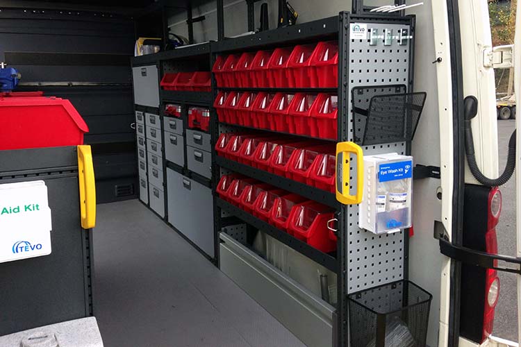 Custom Vehicle Solutions Tevo Racking